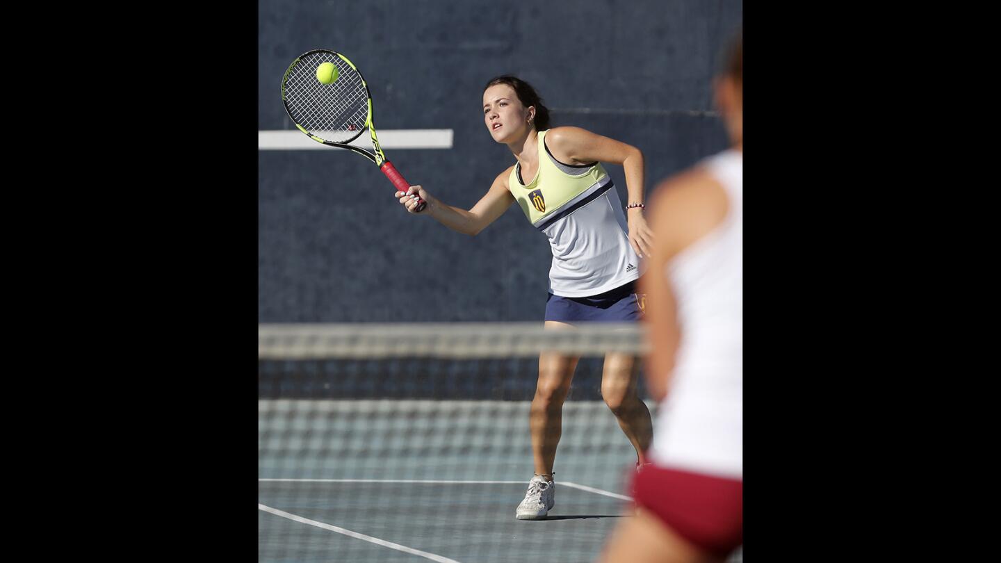 Photo Gallery: Marina vs. Laguna Beach in girls’ tennis