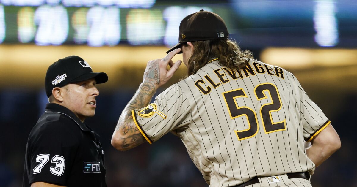 Padres’ Mike Clevinger was already having a rough night. Then PitchCom piled on