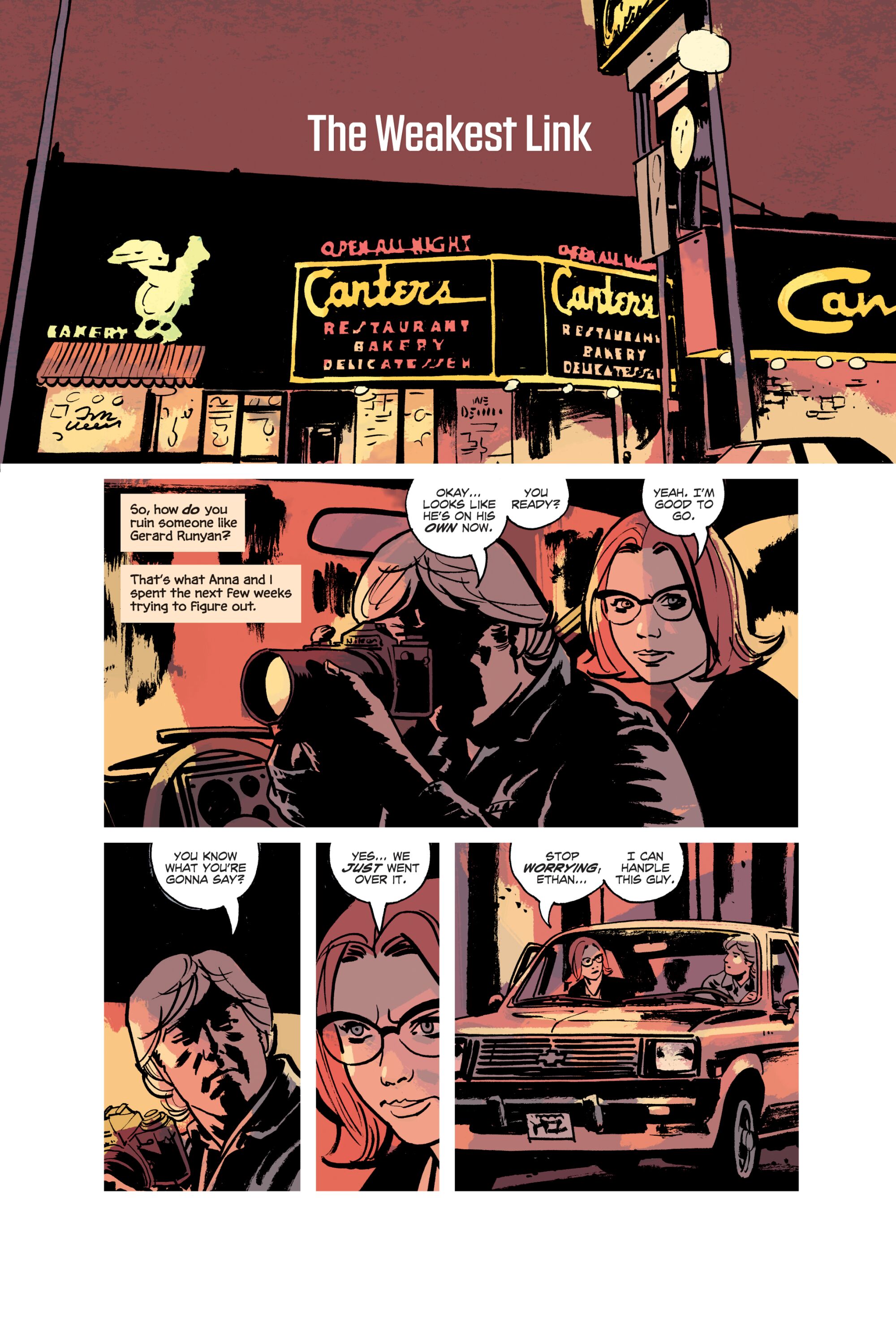 A page from "The Ghost in You" by Ed Brubaker and Sean Phillips