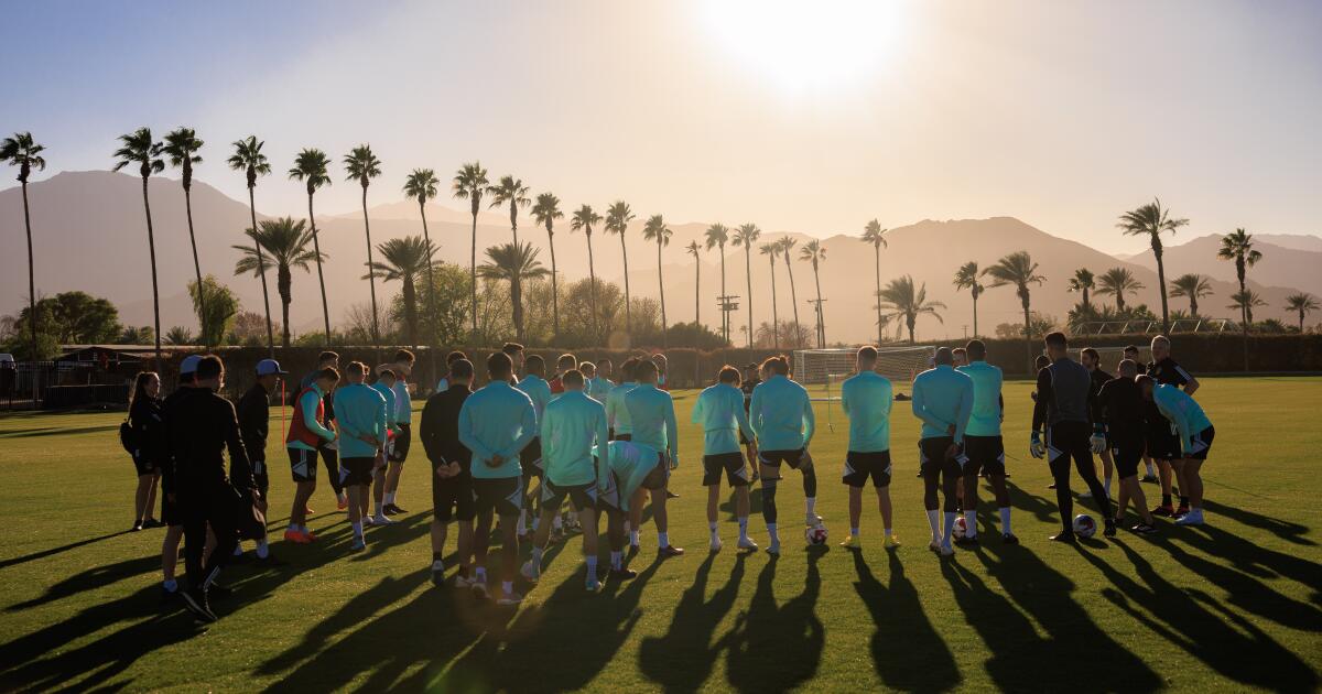 Coachella Valley, Galaxy için mükemmel bir MLS sezon öncesi merkezi sunuyor