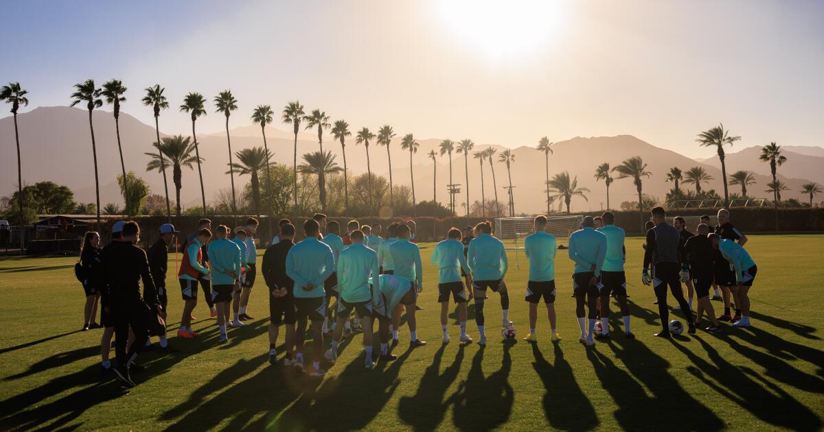 Pour Galaxy, Coachella Valley offre un centre de pré-saison MLS parfait