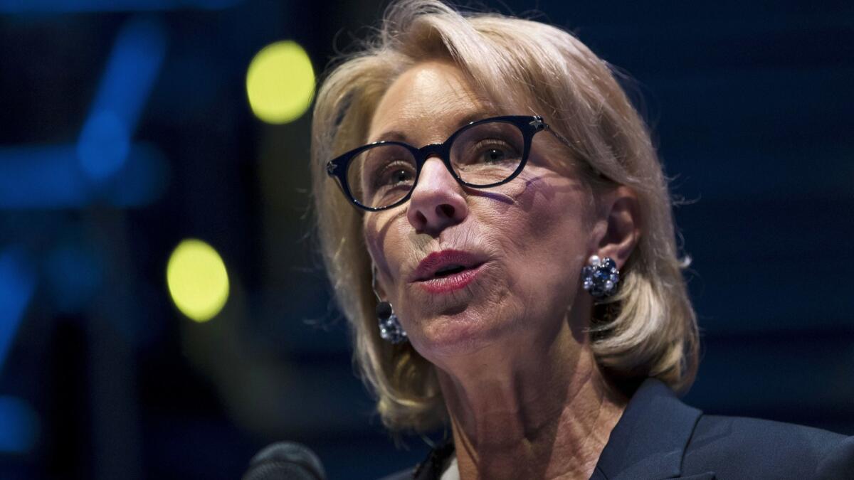 Education Secretary Betsy DeVos said the accrediting group has made “significant improvements” and its problems weren't severe enough to suspend recognition.