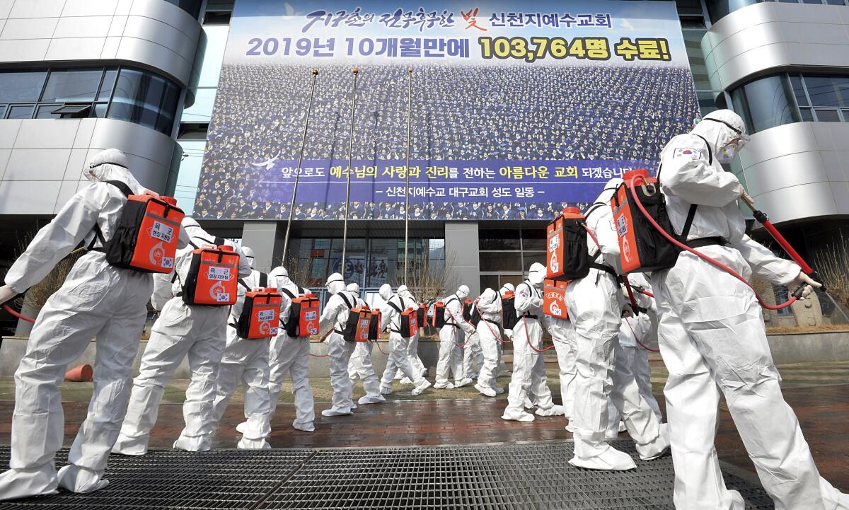Virus outbreak South Korea