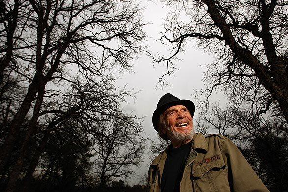 Country music legend Merle Haggard, 71, photographed on his property in Palo Cedro, Calif., on Jan. 21, 2009. After undergoing cancer surgery in November, he has played a few concerts in Bakersfield and will hit the road in early February.