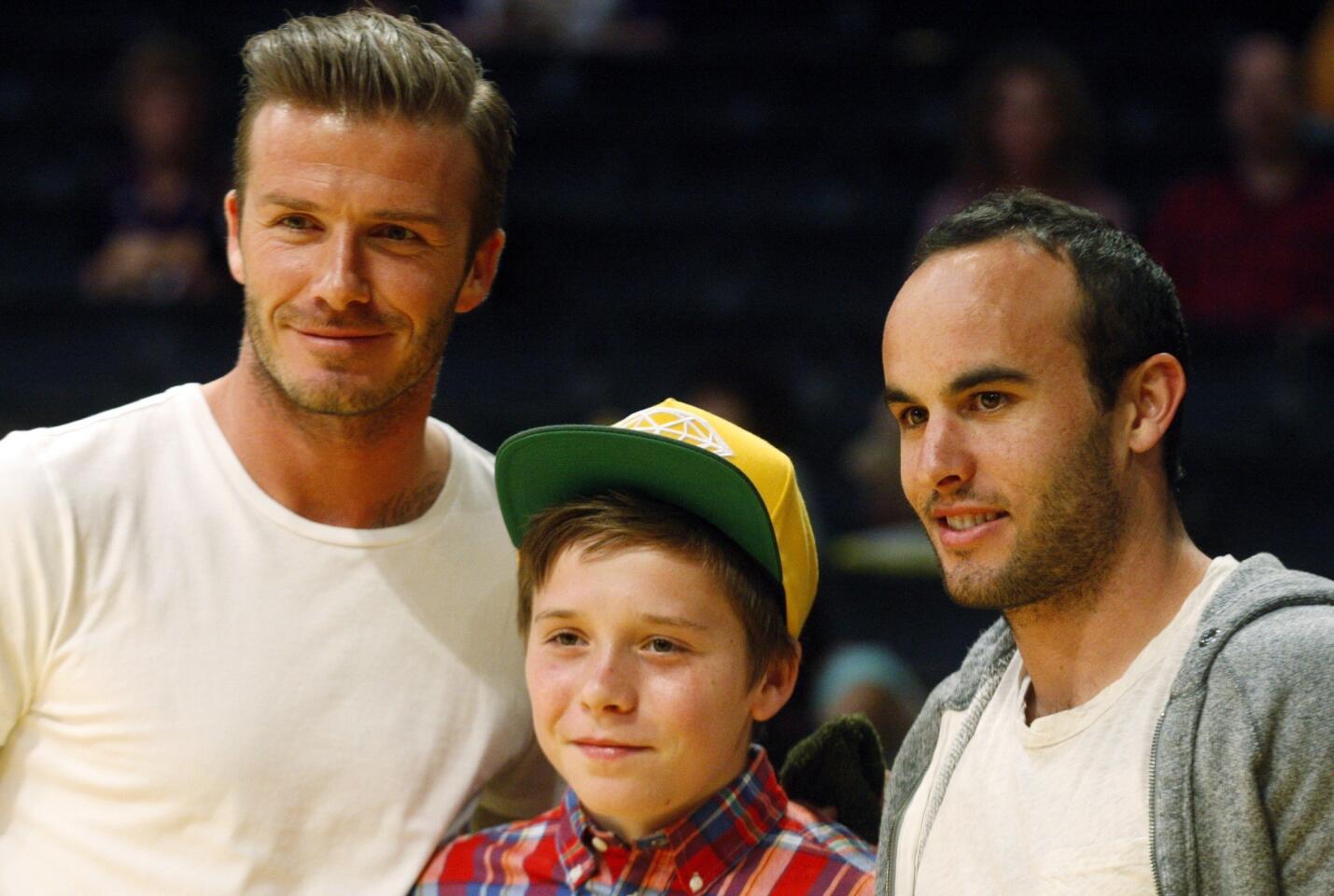 David Beckham, Landon Donovan