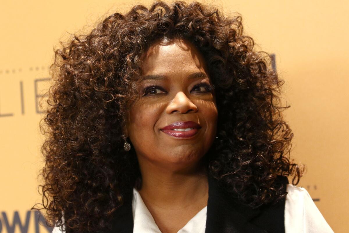 Oprah Winfrey sets record straight about rumored son.