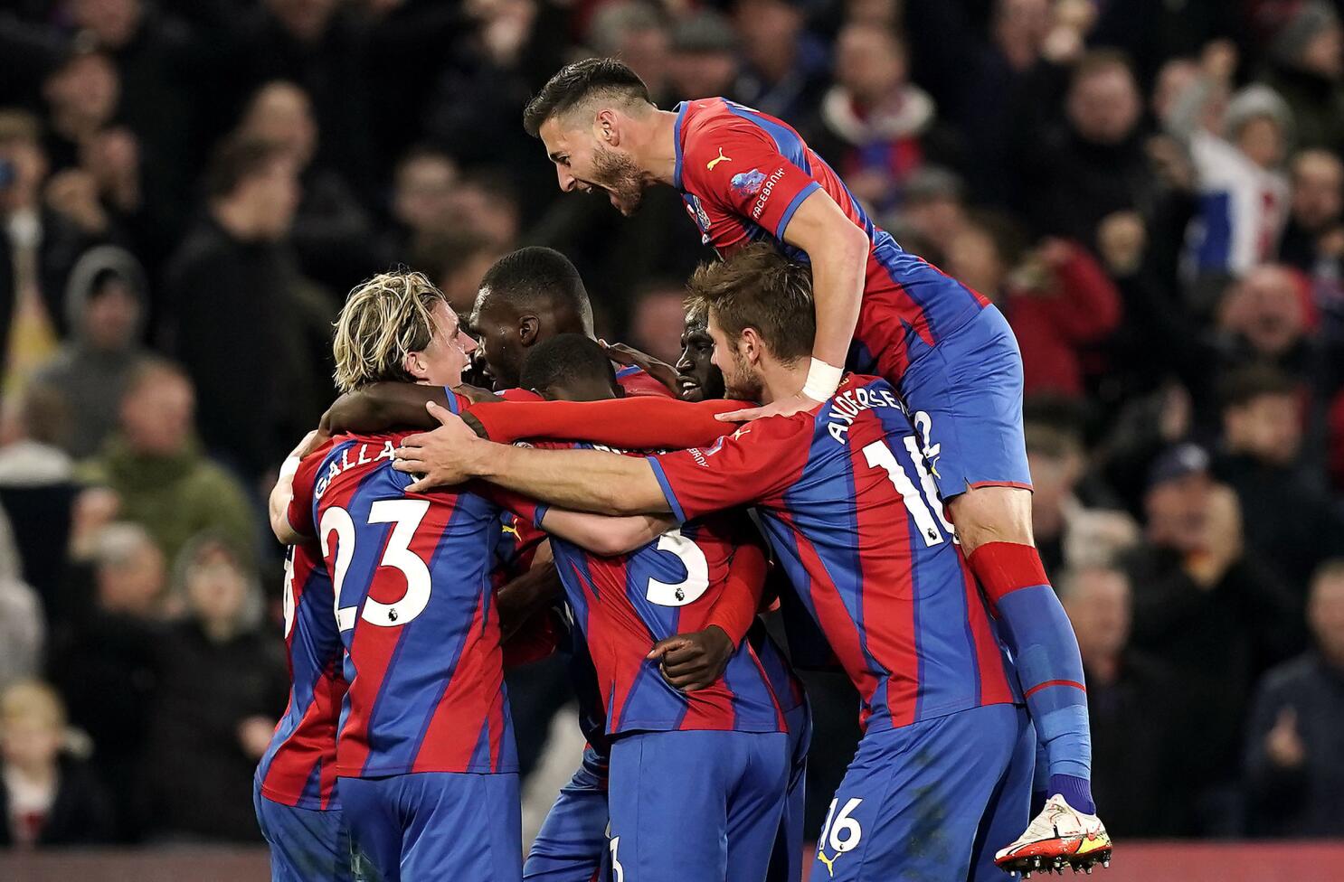 Zaha, Gallagher give Crystal Palace 2-0 win over Wolves - The San Diego  Union-Tribune