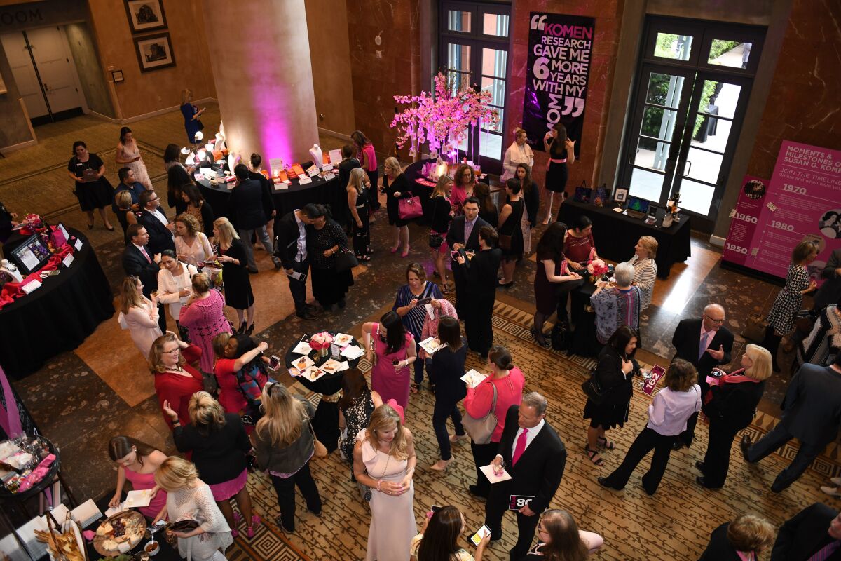 The annual More Than Pink event goes online May 29 to benefit Susan G. Komen San Diego.