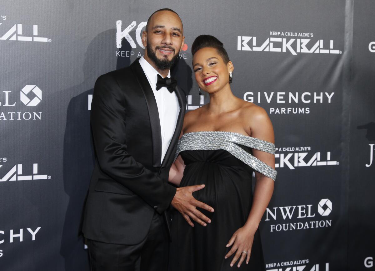 Rapper-producer Swizz Beatz and wife Alicia Keys welcome their second baby boy.