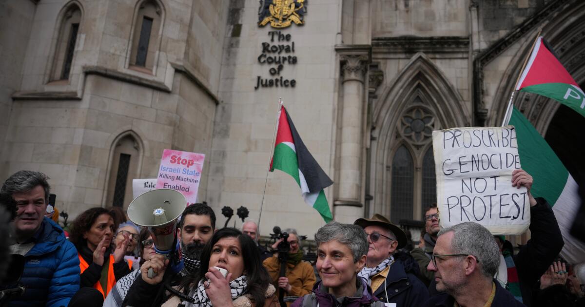 Britain's High Court says government acted illegally in outlawing protest group Palestine Action