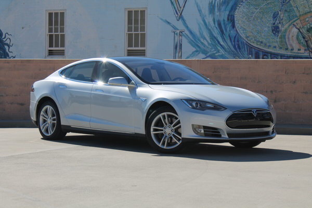 This Tesla Model S sells for $81,150 before any tax incentives or rebates.