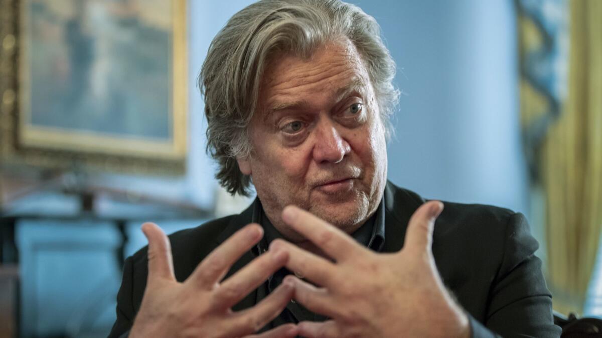 Stephen K. Bannon, President Trump's former chief strategist, was disinvited from the New Yorker Festival after participants objected.