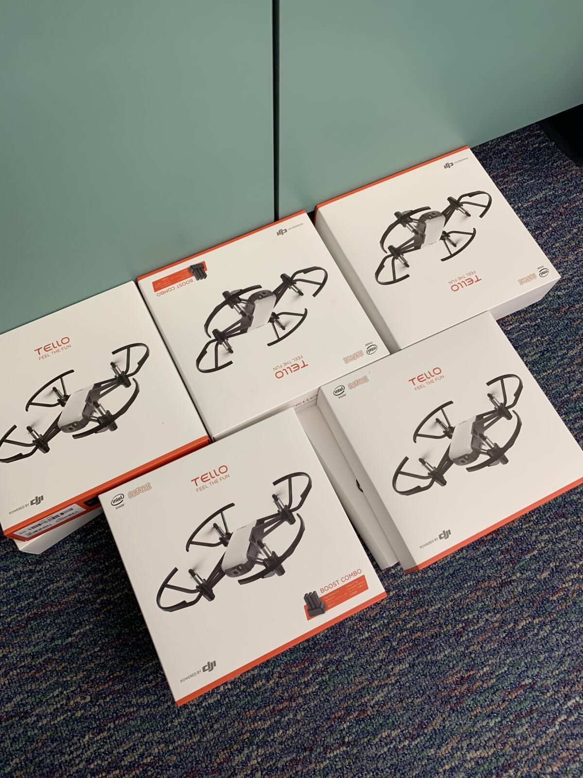 Tello Programmable quadcopter drones