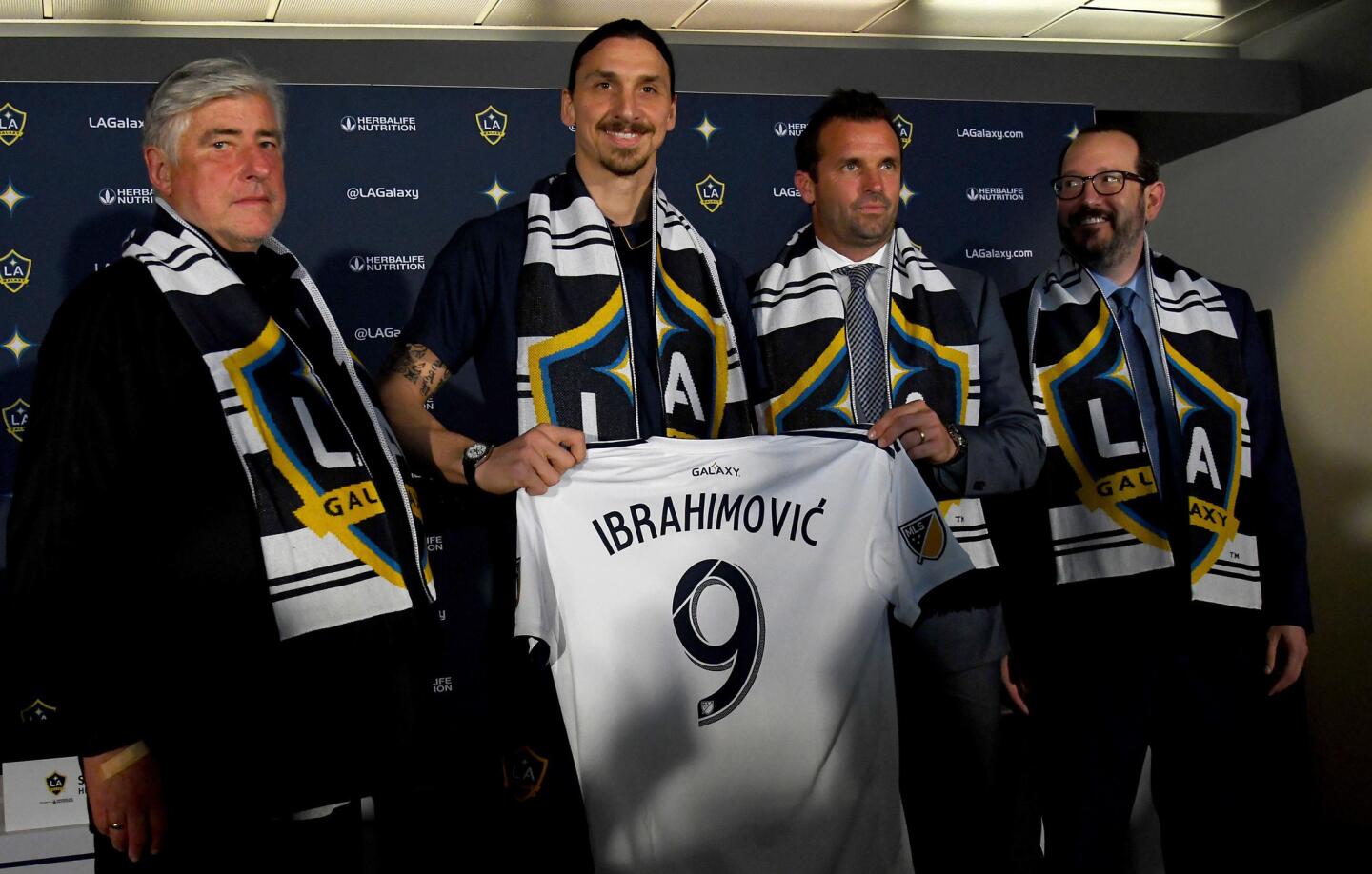 Los Angeles Galaxy Introduce Zlatan Ibrahimovic