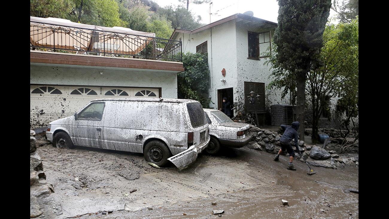 Photo Gallery: Mud flow on Country Club Drive