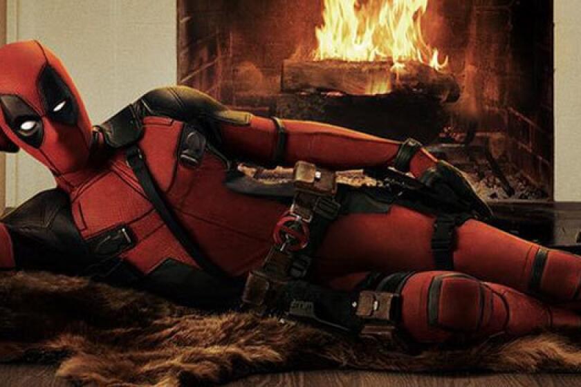 Ryan Reynolds posted a photo of his "Deadpool" get-up via Twitter on Friday.