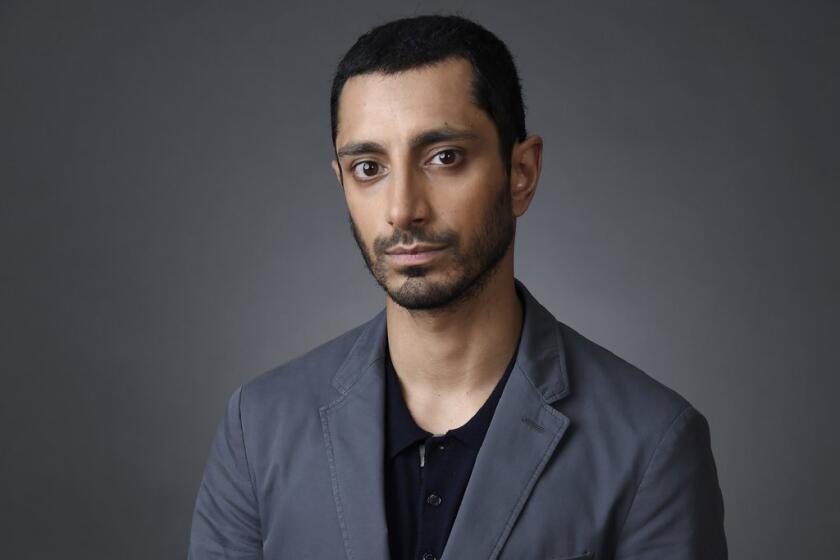 Riz Ahmed, one of the stars of the HBO series "The Night Of, " is shown July 30 at the 2016 Television Critics Assn. Summer Press Tour at the Beverly Hilton in Beverly Hillse .