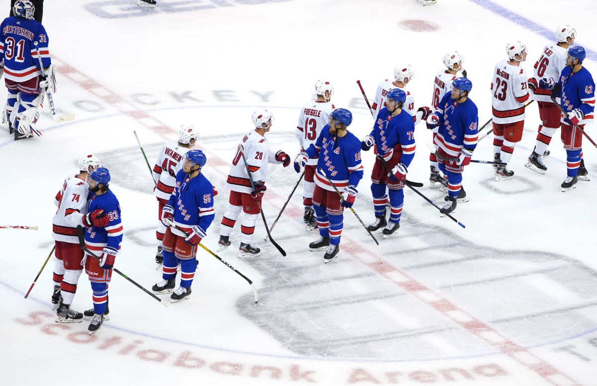 Hurricanes lose first game 7 since relocation, eliminated by the Rangers