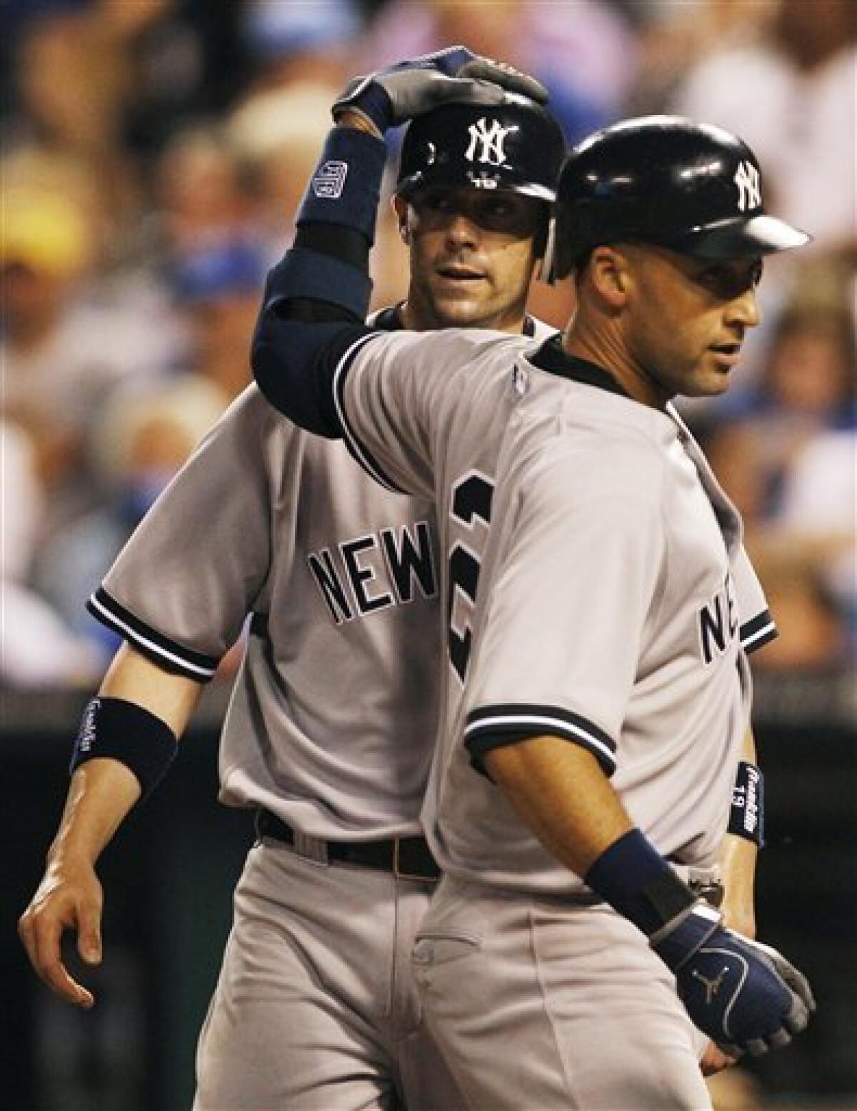 Jeter's homer helps Yankees to 6-2 win over Royals - The San Diego  Union-Tribune
