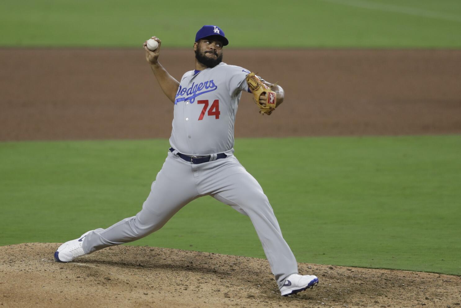 Kenley Jansen's game-worn Pandemic Season Opening Day Jersey with