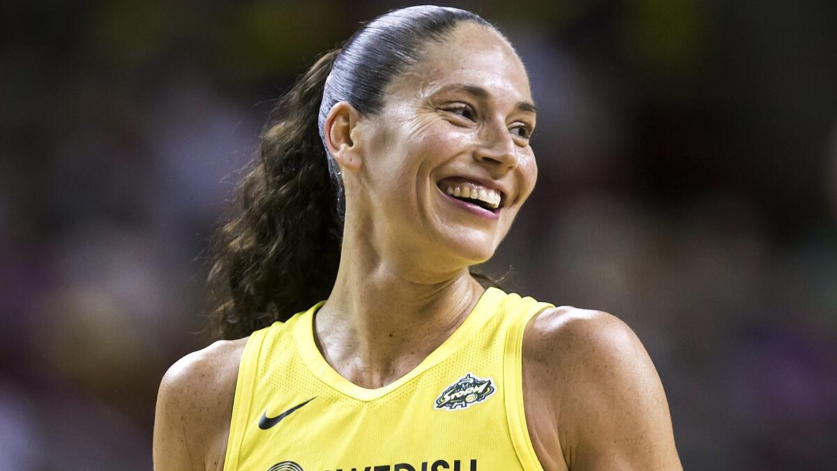 Sue Bird and the Storm had plenty to smile about last season when winning the WNBA title.
