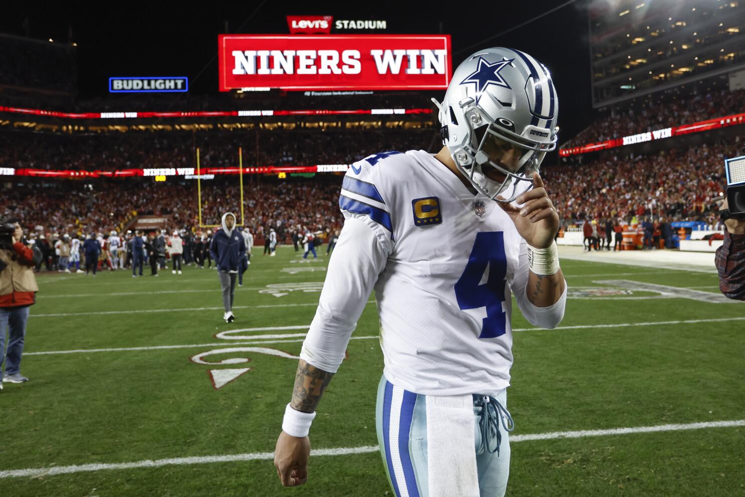Jones frustrated as Cowboys fall short in playoffs again - The San Diego  Union-Tribune
