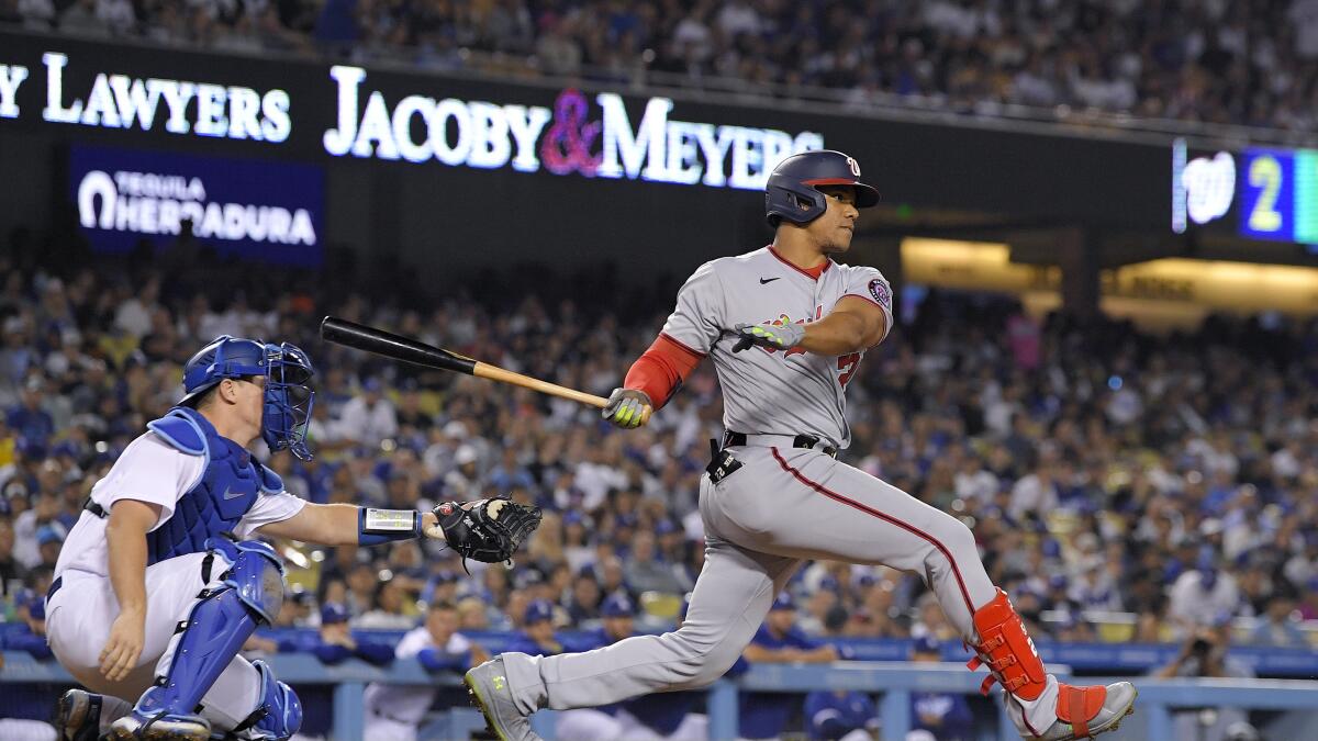 MLB - Juan Soto showed up to Dodger Stadium wearing a Trea