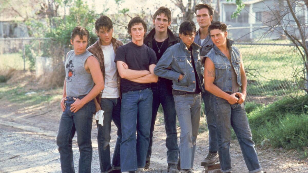 From the 1983 film adaptation of "The Outsiders." (Associated Press)