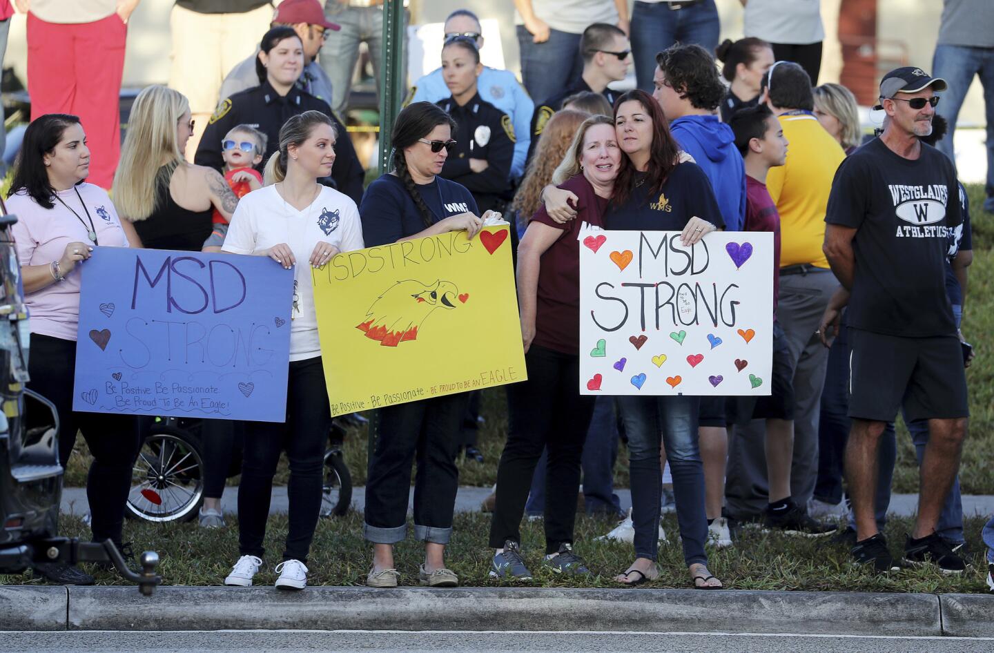 Students return to Marjory Stoneman Douglas High School