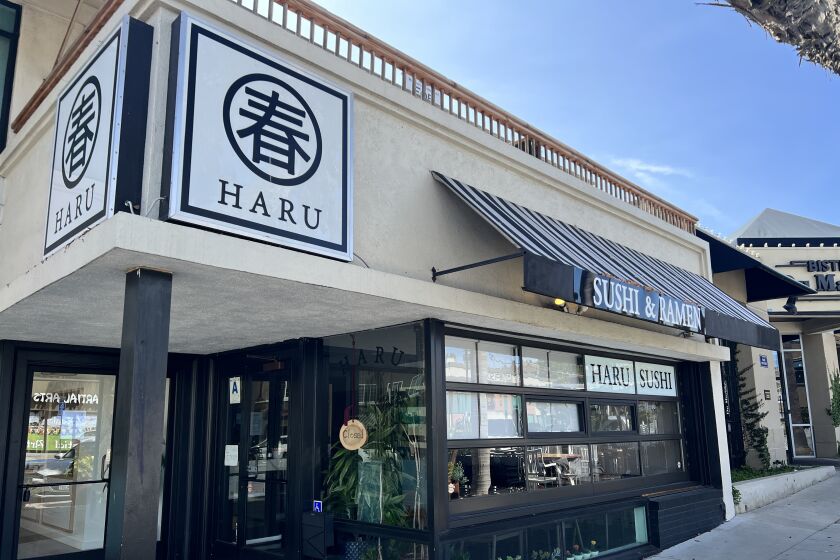 Haru Sushi on Girard Avenue in La Jolla focuses on bringing the highest quality food to locals.