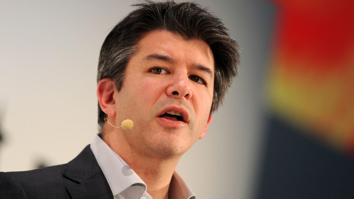Travis Kalanick, co-founder of Uber, owns 10% of the company and stands to reap about $1.4 billion by selling part of his stake.