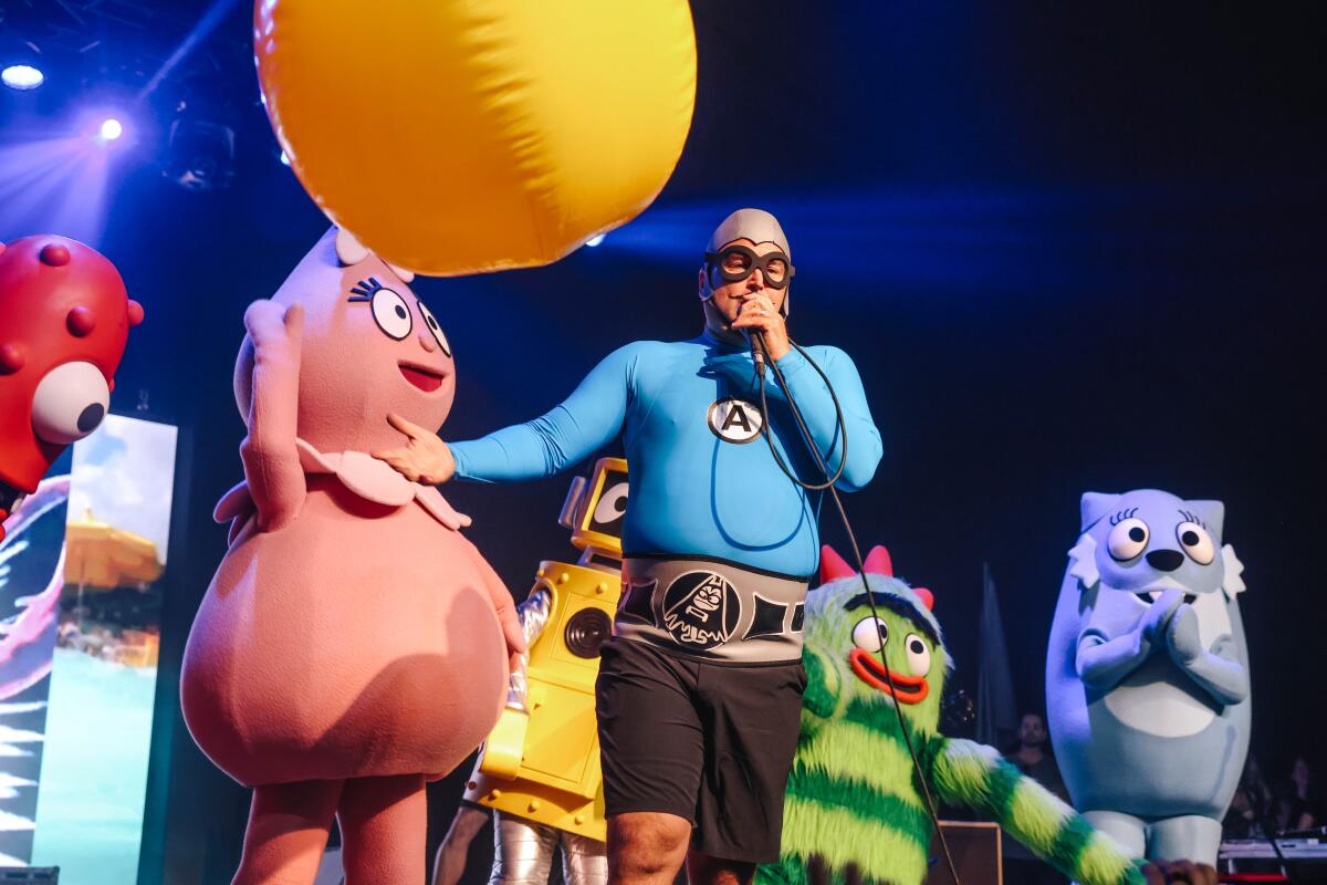 The Aquabats will perform during the Coachella Valley Music and Arts Festival on Saturday.