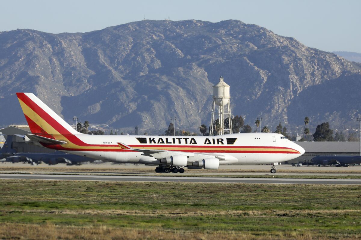 Nearly 200 travelers have been quarantined at March Air Reserve Base in Riverside County.