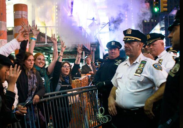 Occupy Wall Street protests -- New York