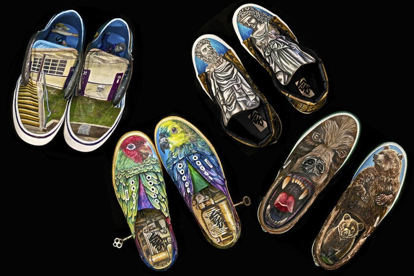 Okklusion periskop Due Carlsbad High snags $50,000 grand prize in Vans shoe design competition -  Los Angeles Times