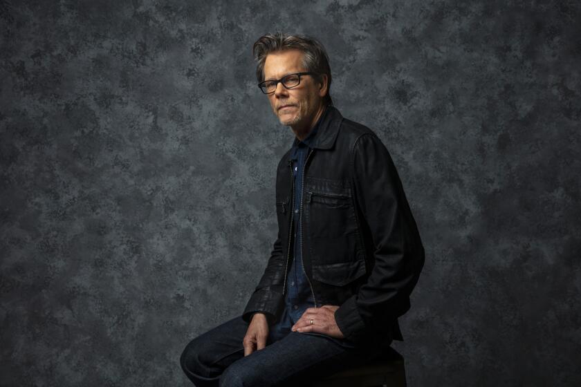 EL SEGUNDO, CA--JULY 09, 2019--Emmy and Golden Globe award-winning actor Kevin Bacon, is photographed during promotion for his new Showtime show, "City On A Hill," in the Los Angeles Times studio, in El Segundo, CA, July 09, 2019. Bacon portrays a hardened FBI agent, teaming up with a Boston District Attorney to capture a family of armored car robbers in Charlestown, MA. (Jay L. Clendenin / Los Angeles Times)