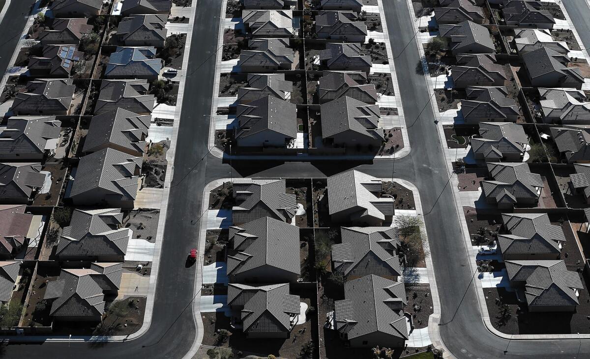 A housing development in Mesa, Ariz.