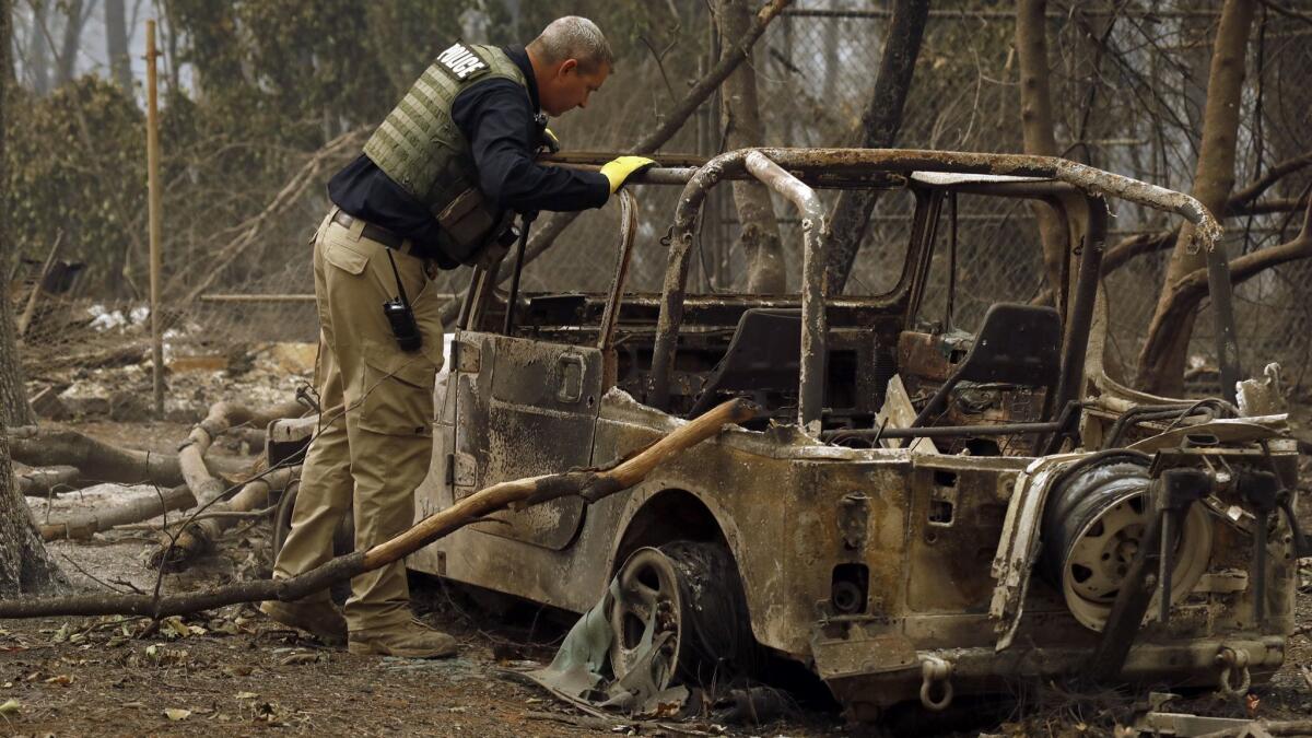 The search for victims continues in Paradise, where the death toll from the Camp fire has reached 48.