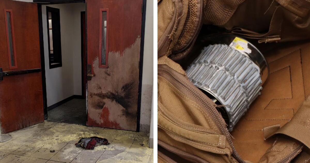 The man suspected of bombing the courthouse had many construction materials, investigators said The man suspected of bombing the courthouse had many construction materials, investigators said