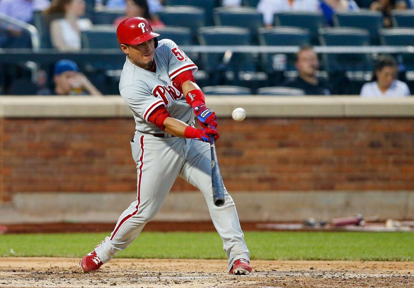 Philadelphia Phillies catcher Carlos Ruiz was suspended for the team's first 25 games of the 2013 season after testing positive for an amphetamine.
