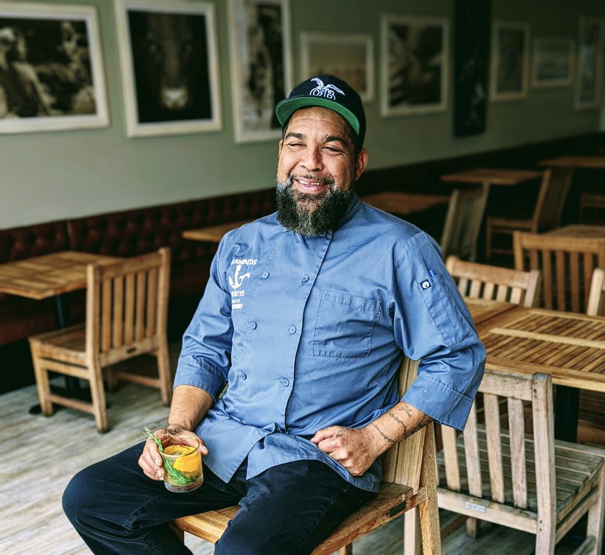 Mermaids & Cowboys executive chef Erik Freshley grew up learning how to grow and make his own food.
