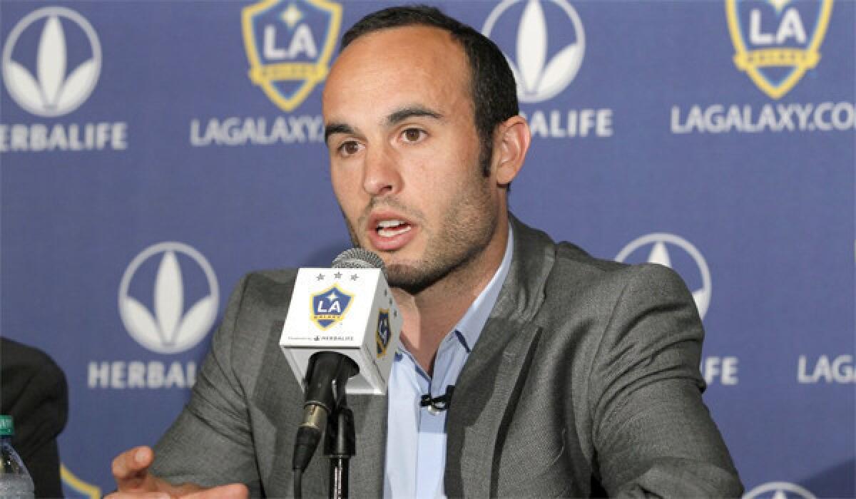 Landon Donovan's new multiyear contract with the Galaxy reportedly makes him the highest-paid player in Major League Soccer history