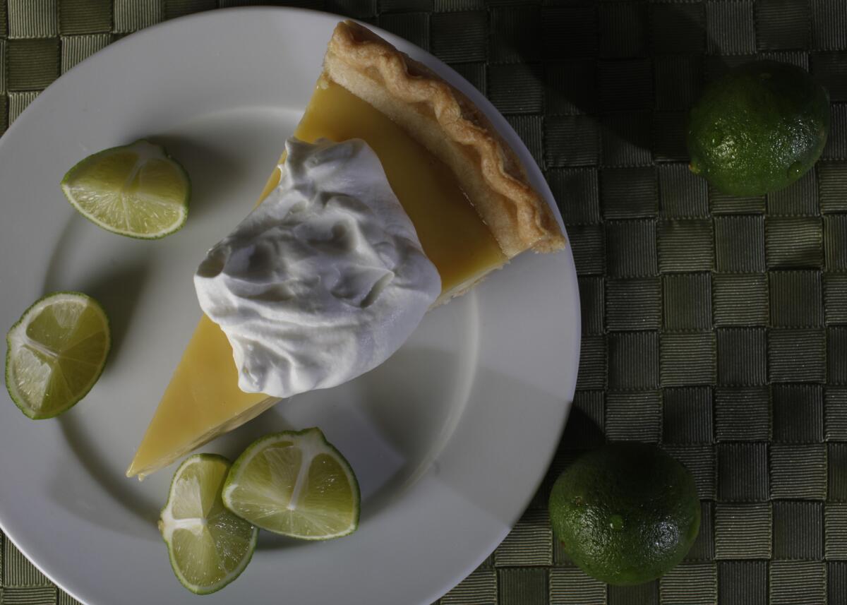 It's a classic. Recipe: Heilman's Key lime pie