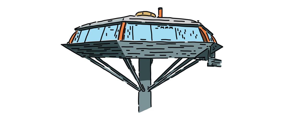 Illustration of Chemosphere House