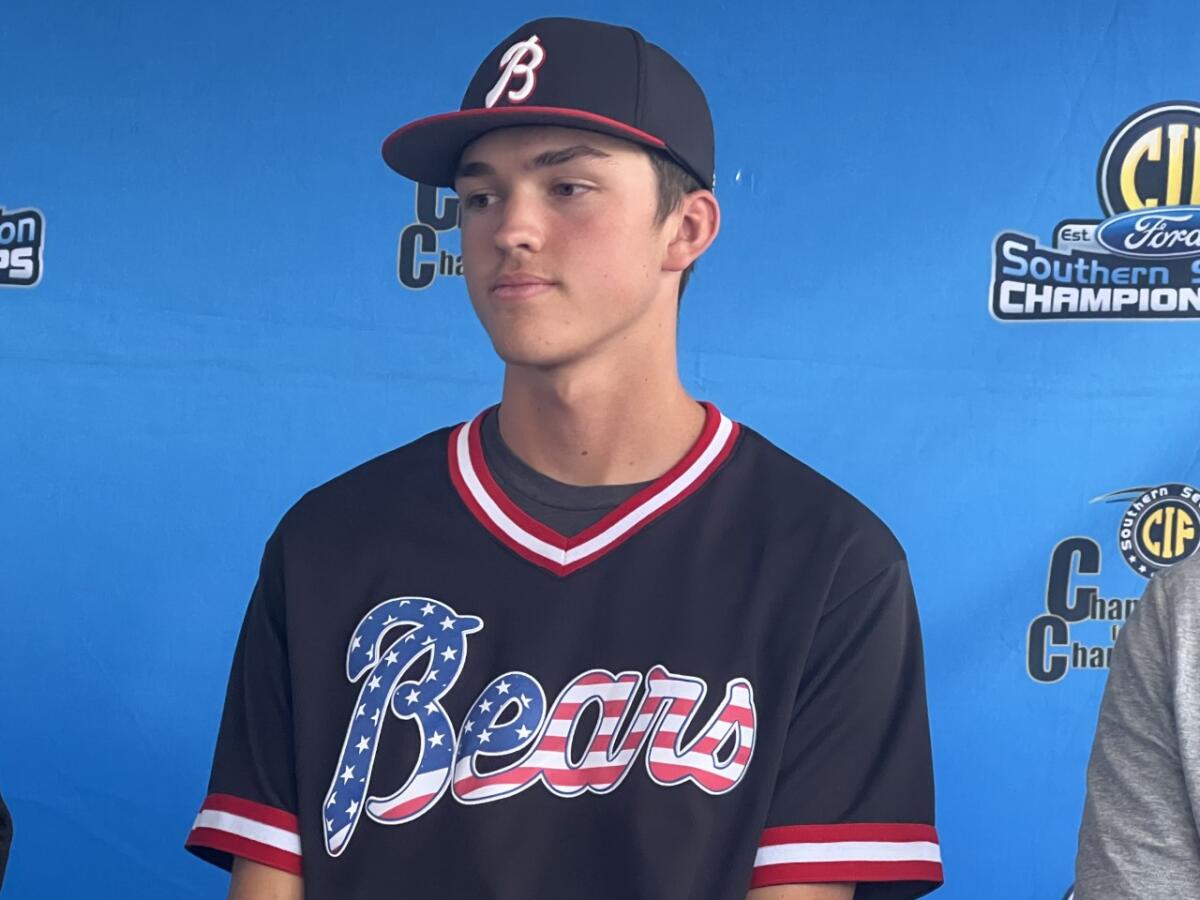 Gunnar Nichols struck out 10, walked none and threw a five-hit shutout in Burbank Burroughs' 1-0 win.