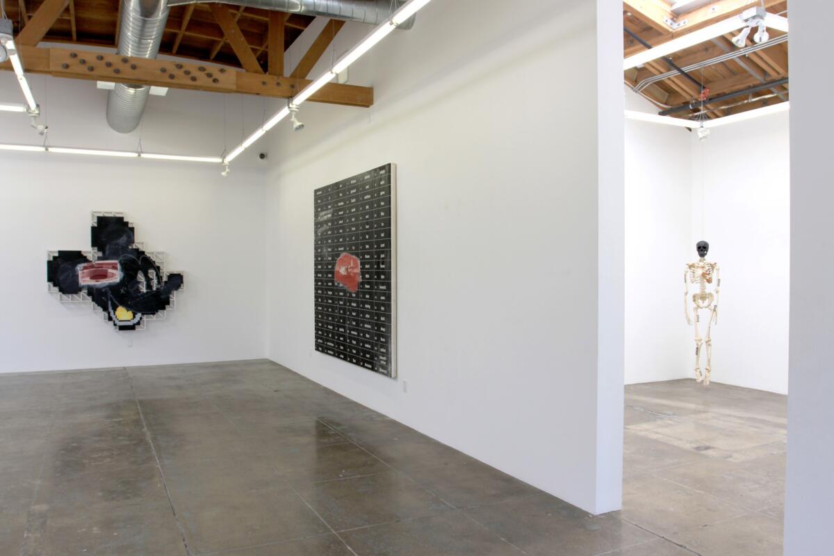 Mark Moore Gallery in Culver City just had a Vernon Fisher exhibition curated by Hugh Davies of the Museum of Contemporary Art, Sand Diego. Davies co-organized Fisher's 1989 survey at his museum.