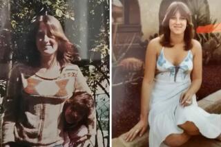 Photos released by the Los Angeles County Sheriff’s Dept. of Cathy Small, who was murdered in 1986. 