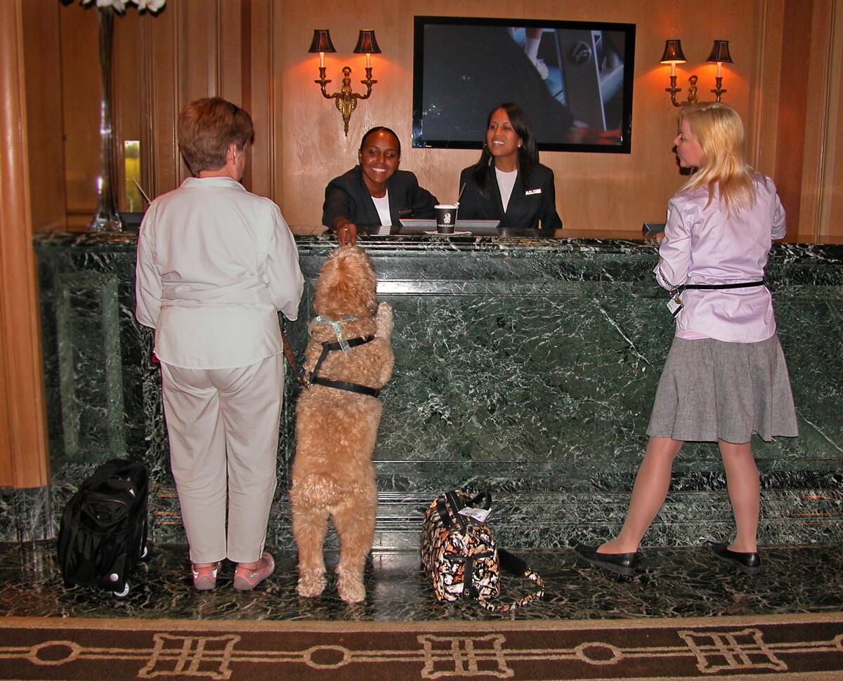 Darby checks in at the Ritz Carlton, Marina del Rey, in 2008.