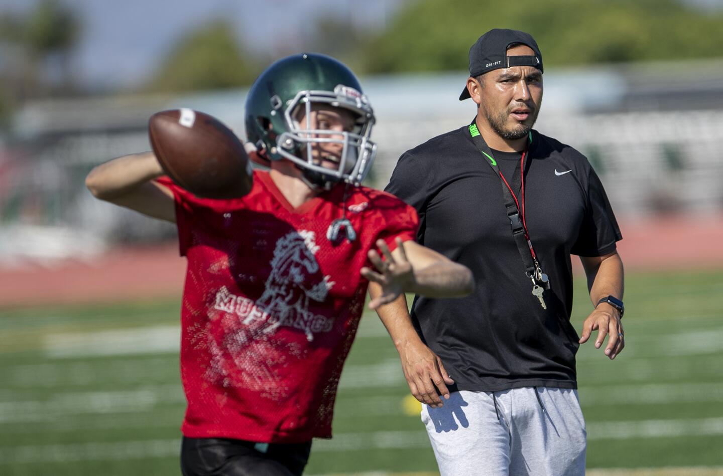 Photo Gallery: Costa Mesa High football practice