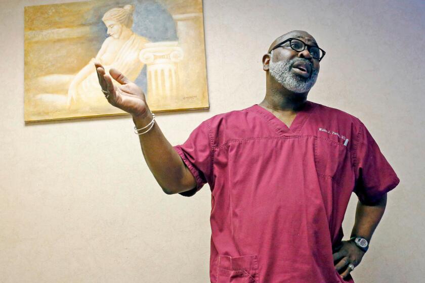 Dr. Willie Parker recently relocated from Illinois to Alabama to perform abortions there and in Georgia and Mississippi.